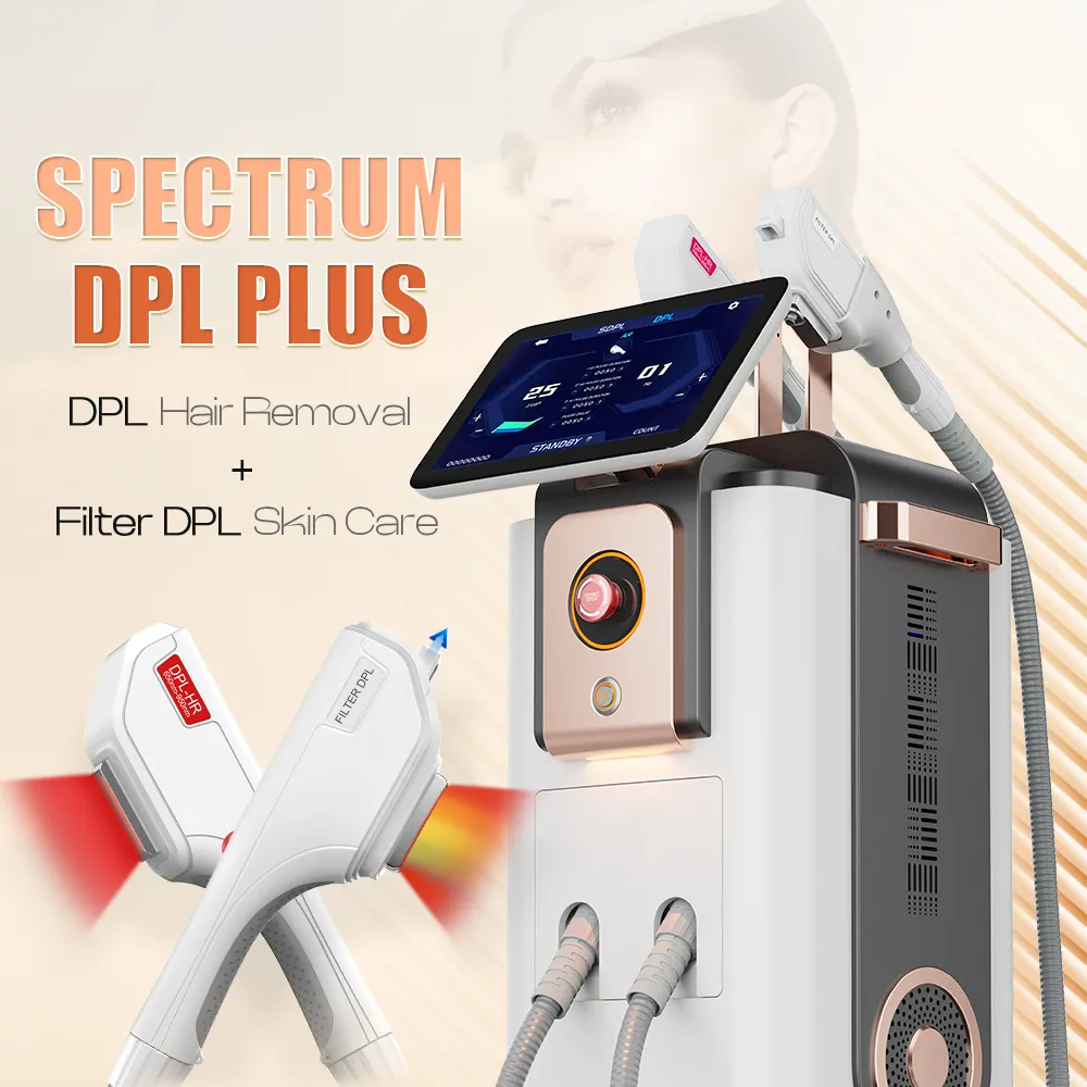 フィルターDPLスキンケアおよびDPLレーザー脱毛多機能機