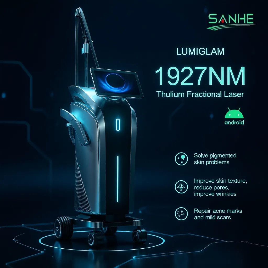 1927 1550nmフラクショナルレーザーマシン